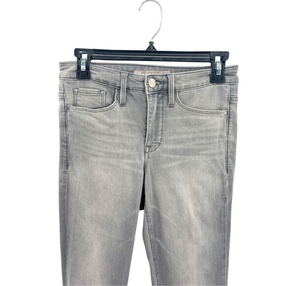 Athleta sculptex Gray ￼ straight leg jeans size 4 - Picture 5 of 12